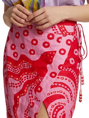 Farm Rio Octocool Wrap Skirt