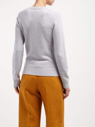 Barrie Arran Pop Cashmere Sweater - Womens - Light Grey