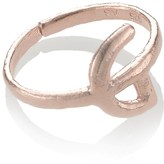 Thumbnail for your product : Bjorg Rose Gold Alphabet Rings M - R