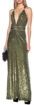 Thumbnail for your product : Dundas Sequined gown