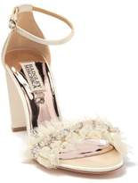 keshia ii clear ankle strap sandal