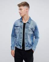Thumbnail for your product : ONLY & SONS Denim Jacket In Washed Blue