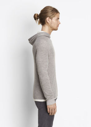 Vince Double Layer Hoodie