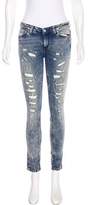 Thumbnail for your product : IRO Low-Rise Distressed Jeans