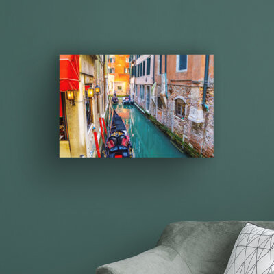 Venice Canal 14 by Ben Heine - Wrapped Canvas Photograph Print