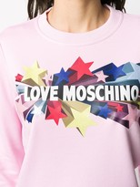 Thumbnail for your product : Love Moschino Logo Print Sweatshirt