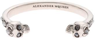 Alexander McQueen Twin Skull Bracelet