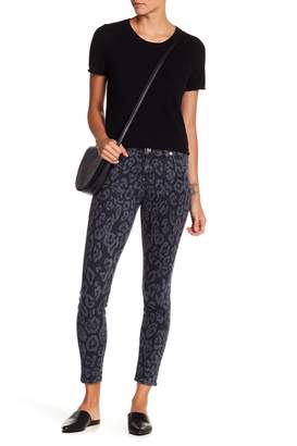 7 For All Mankind Patterned Ankle Skinny Jeans