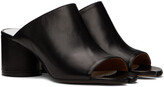 Thumbnail for your product : Maison Margiela Black Tabi Heeled Sandals