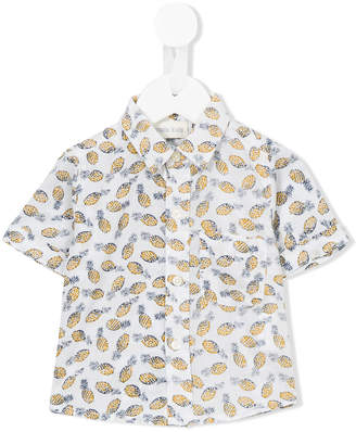 Simple pineapple print shirt