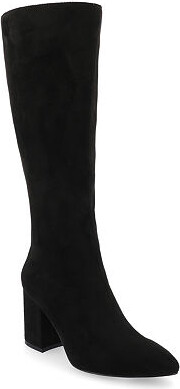 Journee Collection Womens Ameylia Block Heel Dress Boots