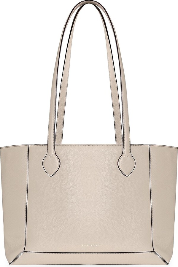 Strathberry Midi Tricolor Leather Tote Bag - ShopStyle