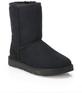 black suede boots short