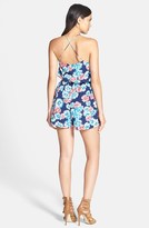 Thumbnail for your product : Glamorous Floral Print Blouson Romper