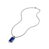 Thumbnail for your product : David Yurman Exotic Stone Tag with Lapis Lazuli on Chain