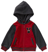 Thumbnail for your product : Class Club 2-7 Lettermen Hooded Fleece Jacket