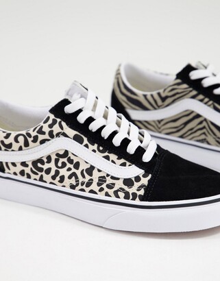purple leopard print vans