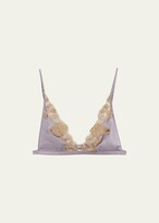 Orchid Lace-Inset Soft Cup Bra