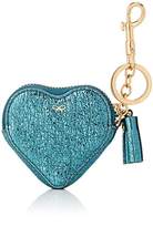 Thumbnail for your product : Anya Hindmarch WOMEN'S HEART CRINKLED LEATHER COIN PURSE - DARK TEAL