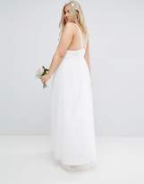 Thumbnail for your product : ASOS Curve CURVE BRIDAL Tulle Maxi Prom Dress