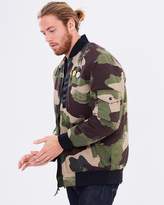 Thumbnail for your product : Quiksilver Mens Trestles Army Bomber Jacket