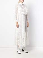 Thumbnail for your product : Zimmermann embroidered flared dress
