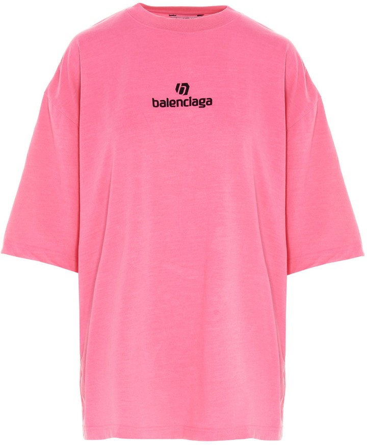 balenciaga logo shirt