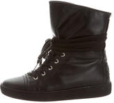 Thumbnail for your product : Chanel High-Top Leather Sneakers
