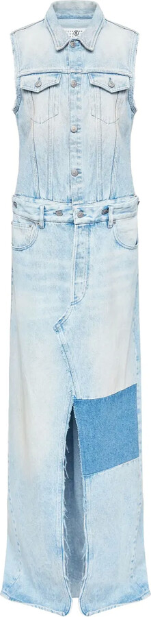 MM6 MAISON MARGIELA Denim Maxi Dress