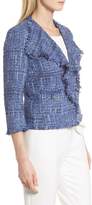 Thumbnail for your product : Anne Klein Fringe Tweed Jacket