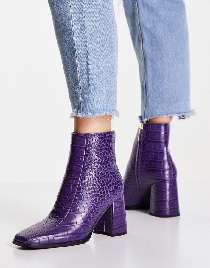 purple boots for sale