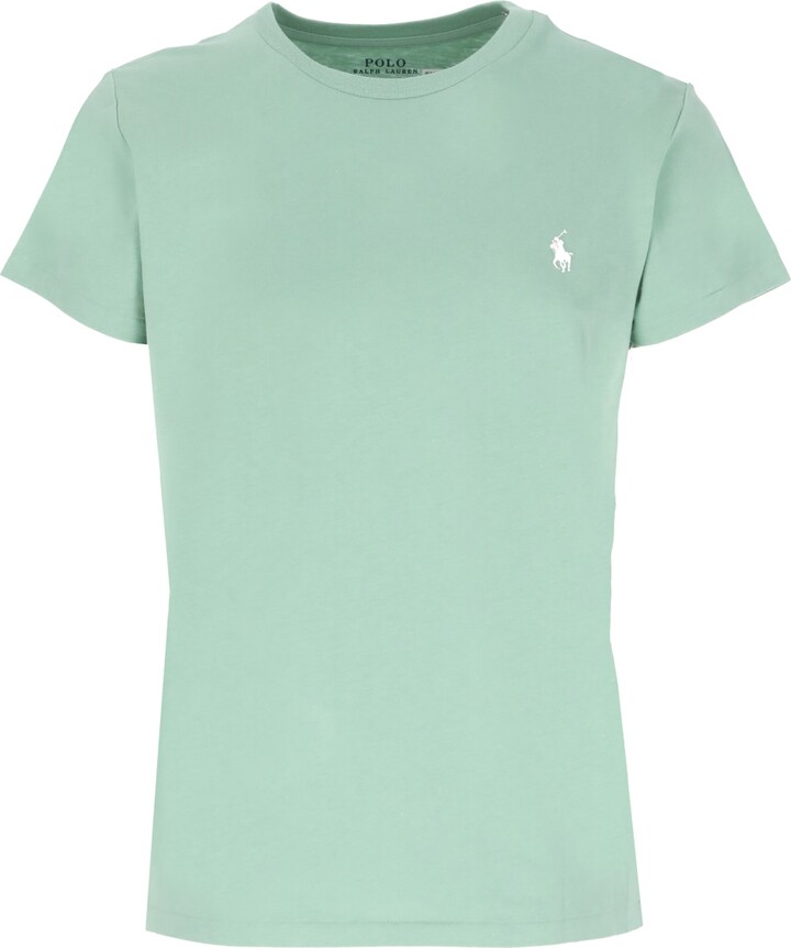 Ralph Lauren Women's Green T-shirts | ShopStyle