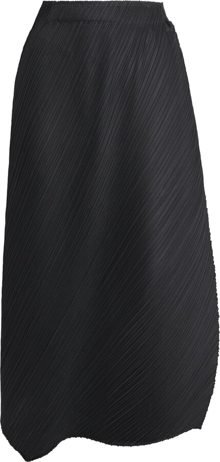 Pleats Please Issey Miyake Swing Midi Skirt