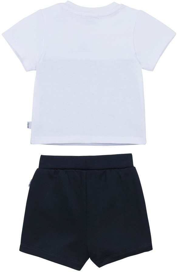 baby hugo boss shorts and shirt