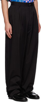 Thumbnail for your product : Marcelo Burlon County of Milan Black Cross Trousers