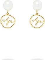 Thumbnail for your product : Aje Pearl Drop Stud Earrings