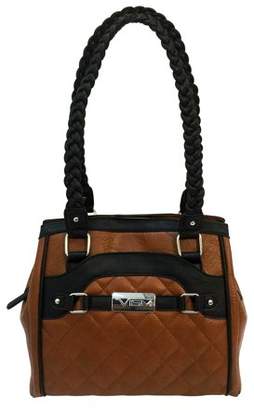 NcSTAR VISM Concealed Carry Braided Tote Brown with Black Trim