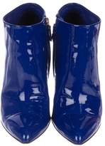 Thumbnail for your product : Gucci Patent Leather Ankle Booties