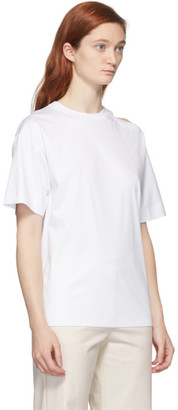 Sportmax White Raid Cut-Out T-Shirt