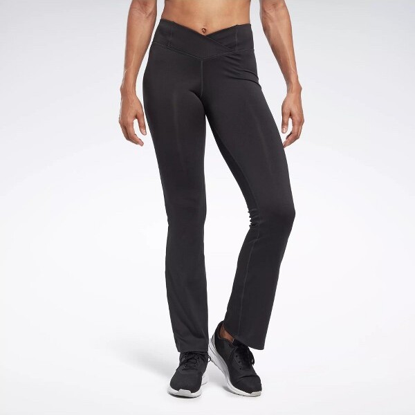 Reebok Workout Ready Pant Program Bootcut Pants Womens Athletic Pants X  Large Night Black - ShopStyle