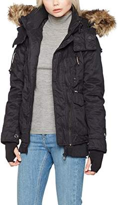 Khujo Women's Furs Jacket, (Black 200), Large