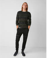 Thumbnail for your product : Express marl stripe crew neck sweater