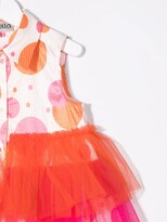 Thumbnail for your product : Simonetta Tiered Tulle Polka Dot Dress