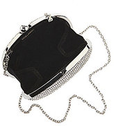 Thumbnail for your product : Kate Landry Oval Rhinestone Minaudiere Frame