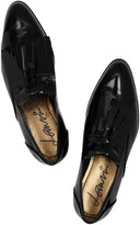 Thumbnail for your product : Lanvin Mila fringed patent-leather loafers