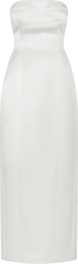 Nicholas Kasia strapless midi dress