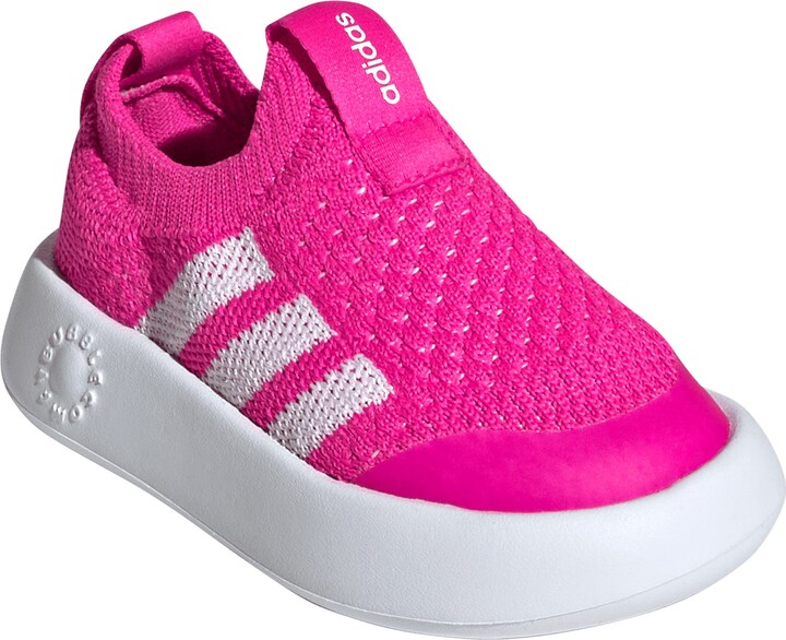 adidas Kids' Bubblecomfy Knit Slip-On Sneaker