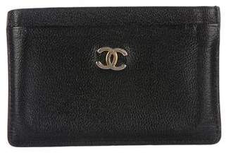 Chanel Leather CC Card Holder