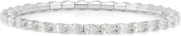 Roberto Demeglio 18kt White Gold Diamond Tennis Bracelet