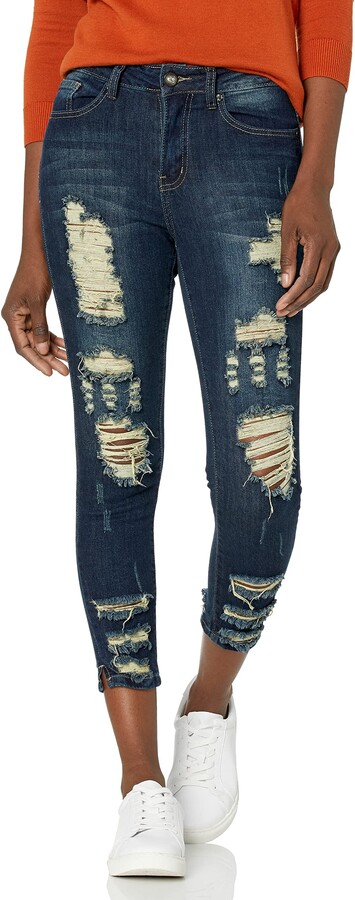 Girls Dark Ripped Jeans | Shop The Largest Collection | ShopStyle